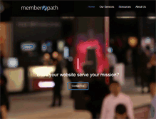 Tablet Screenshot of memberpath.com